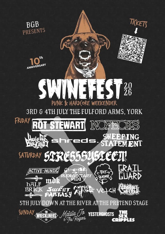 BGB: Swinefest 2026 - 3 Day Punk Weekender