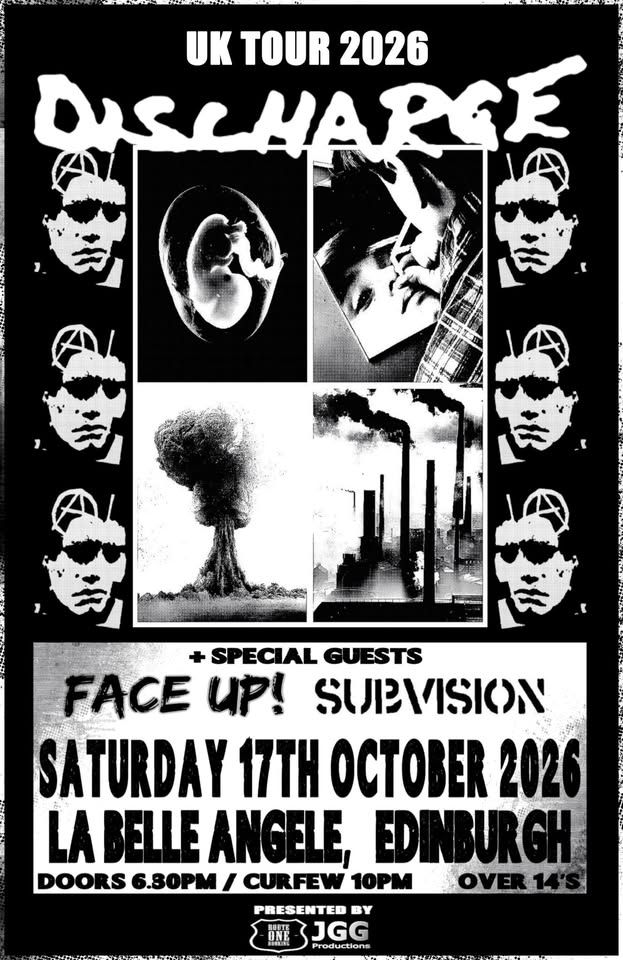 Discharge + Face Up! + Subvision