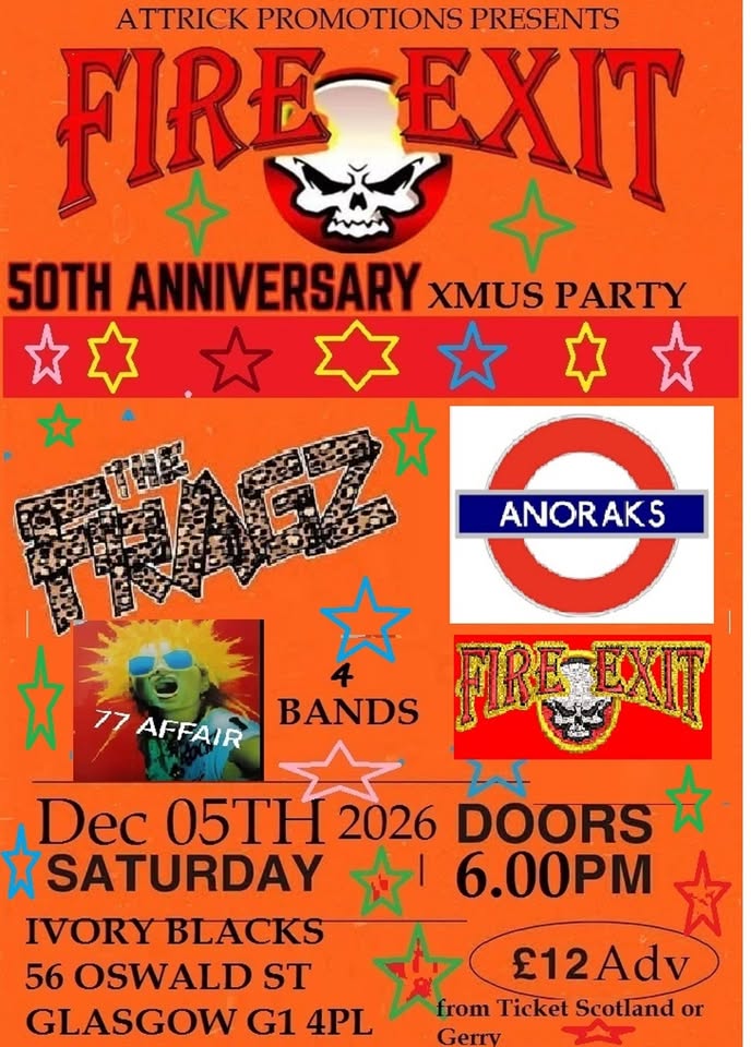 EARLY XMUS FIRE EXIT PARTY - 2026