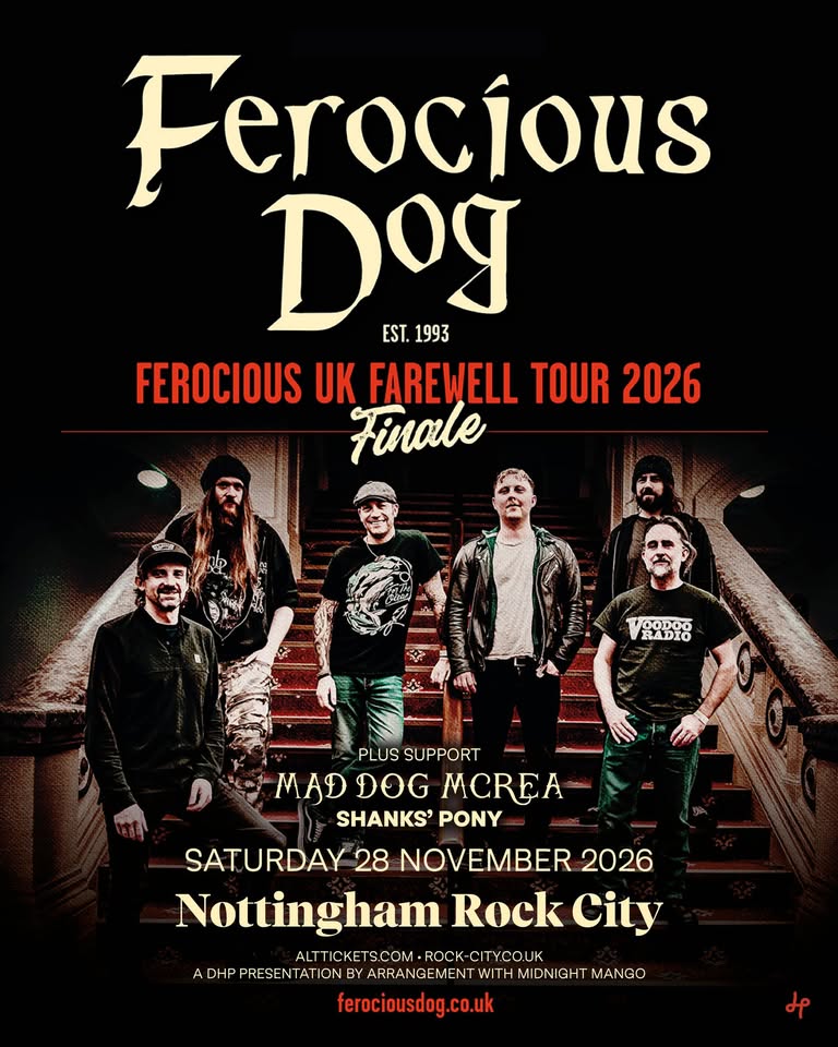 Ferocious Dog live at Rock City