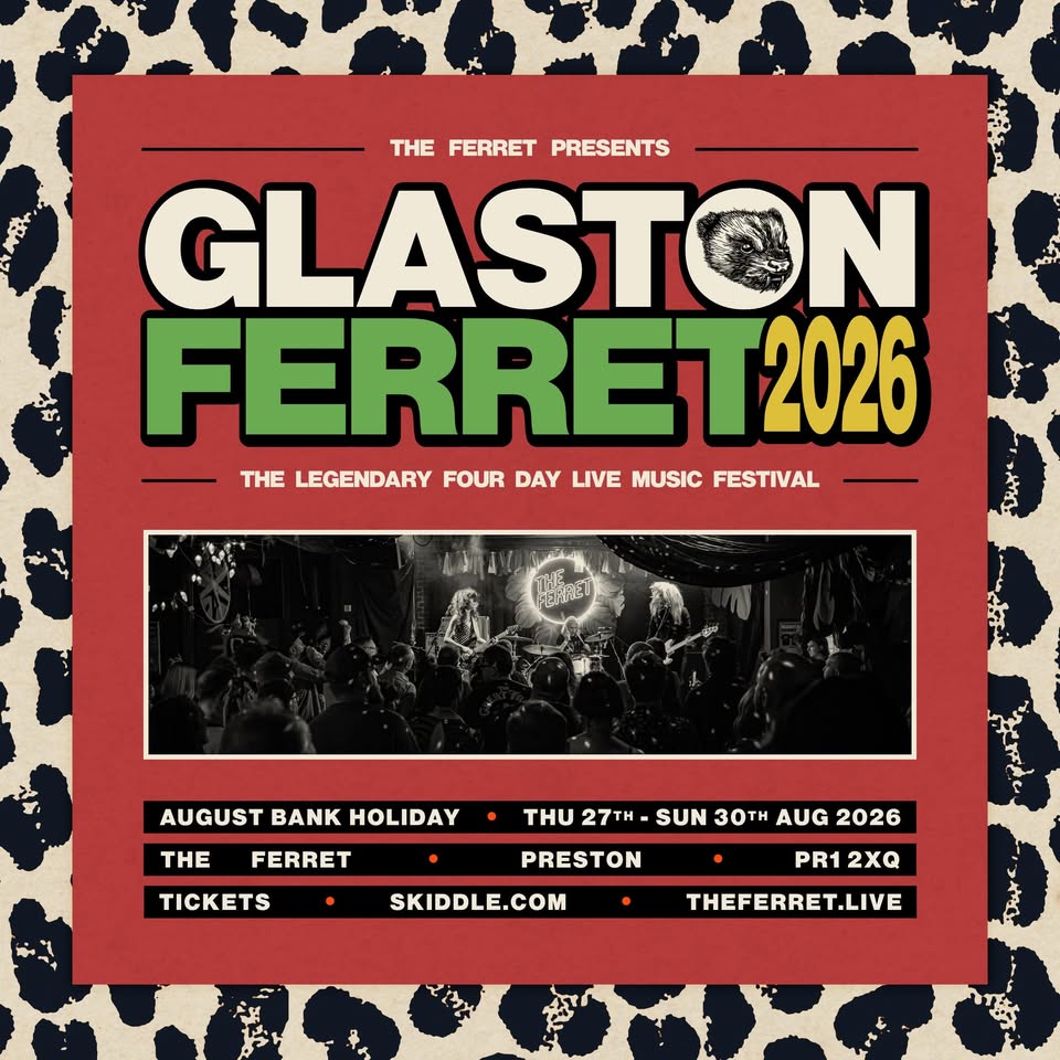 Glastonferret 2026: The ORIGINAL INDOOR TURFED Festival!