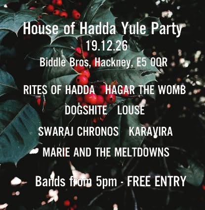 House of Hadda Yule Party