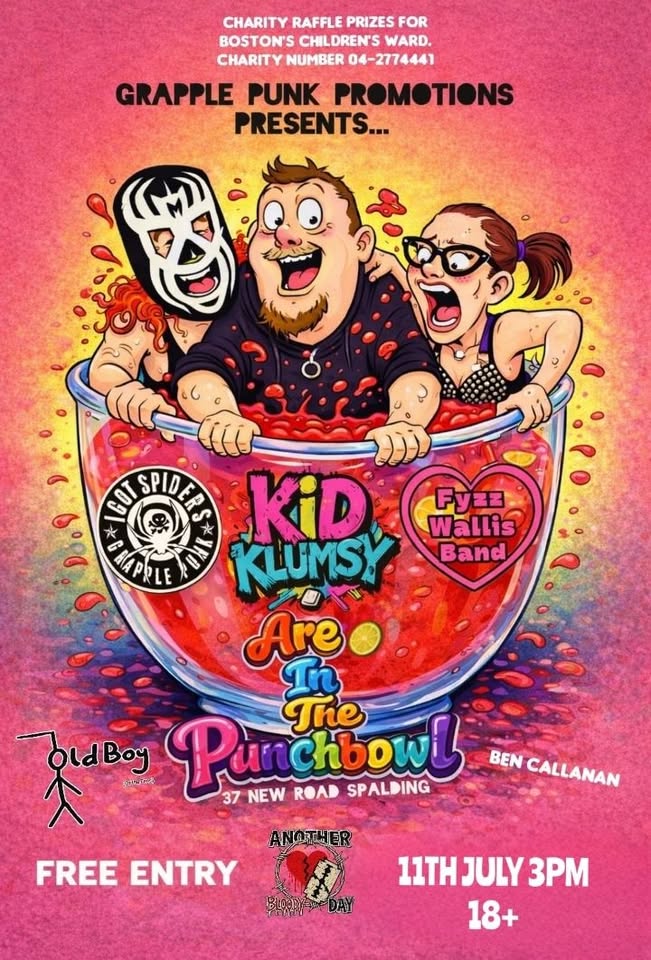 I Got Spiders / Kid Klumsy / Fyzzwallis Band / Big Benz Strings / Oldboy / Another Bloody Day