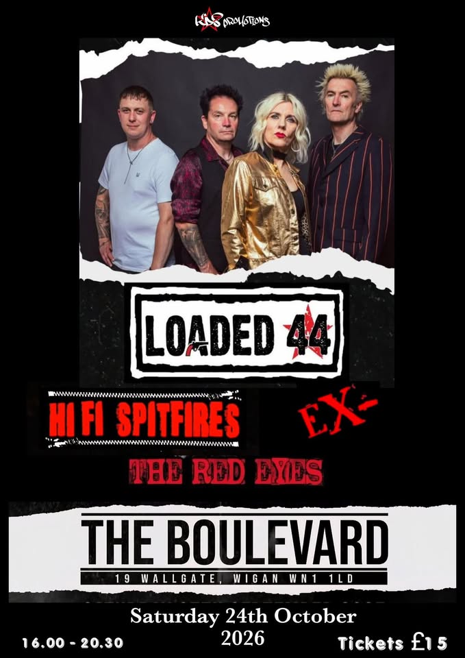 Loaded 44 + HiFi Spitfires + EX- + The Red Eyes