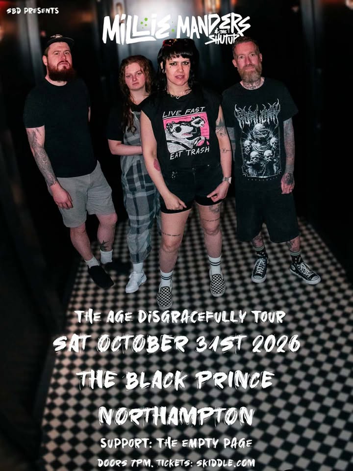 Millie Manders & The Shutup + The Empty Page | Halloween Show