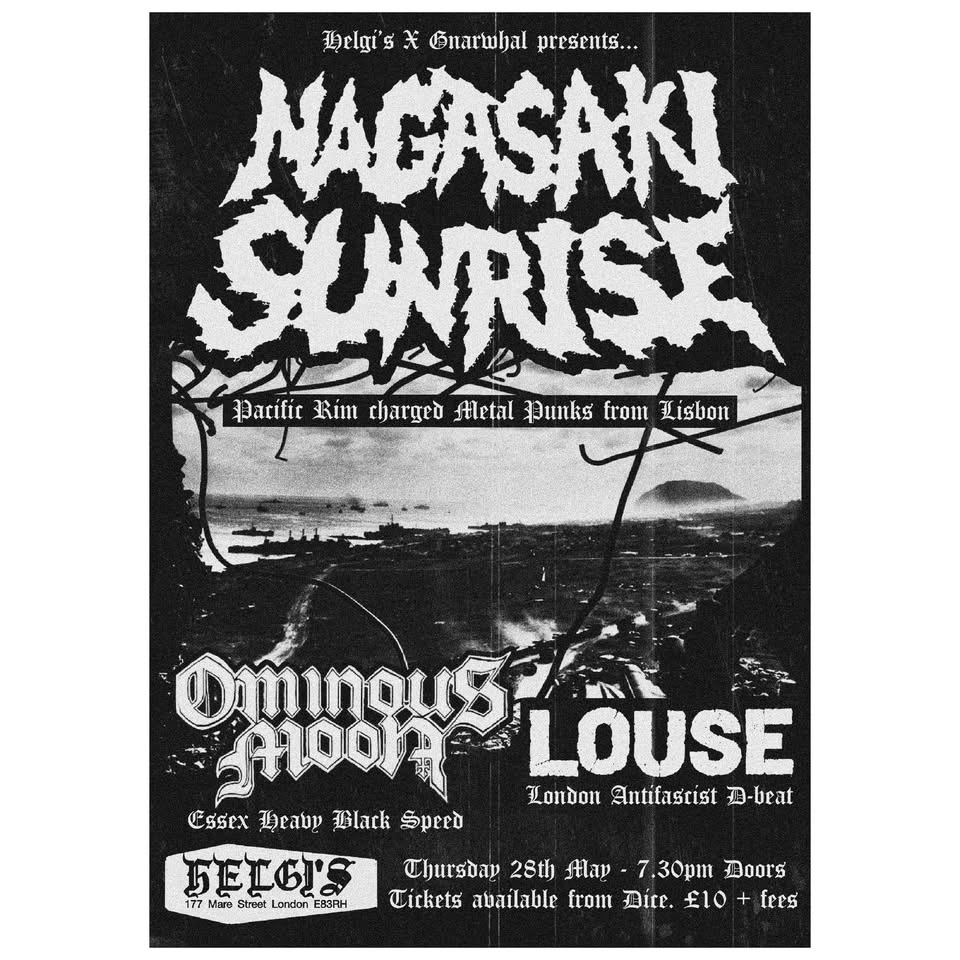 Nagasaki Sunrise (Portugal) / Ominous Moon / Louse