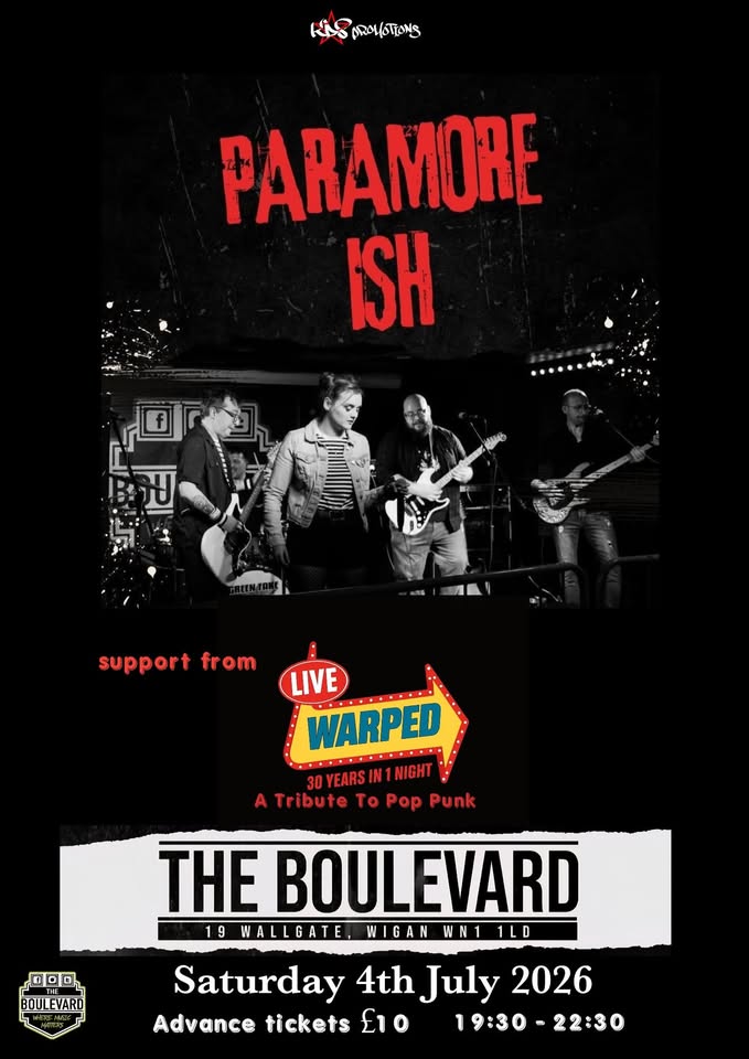 Paramoreish + Warped - Tribute Night