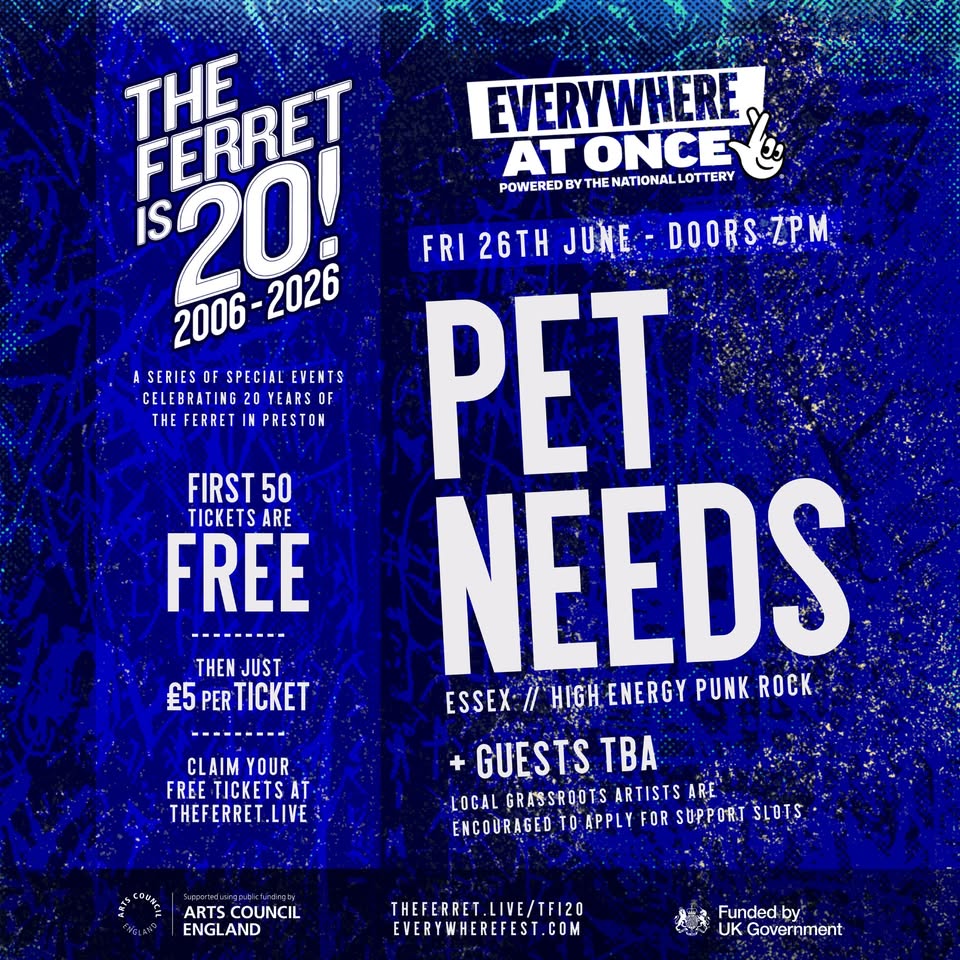 PET NEEDS + Guests (Everywhere At Once x The Ferret is 20!)