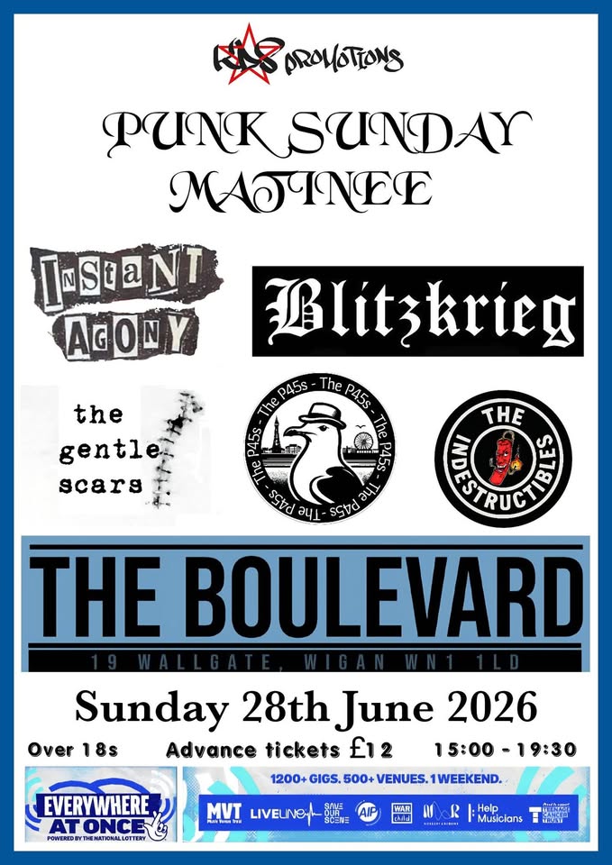 Punk Sunday Matinee - Instant Agony & Guests