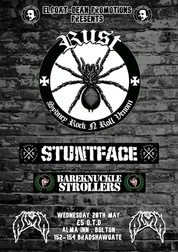 Rust w/ Stunt Face & Bareknuckle Strollers