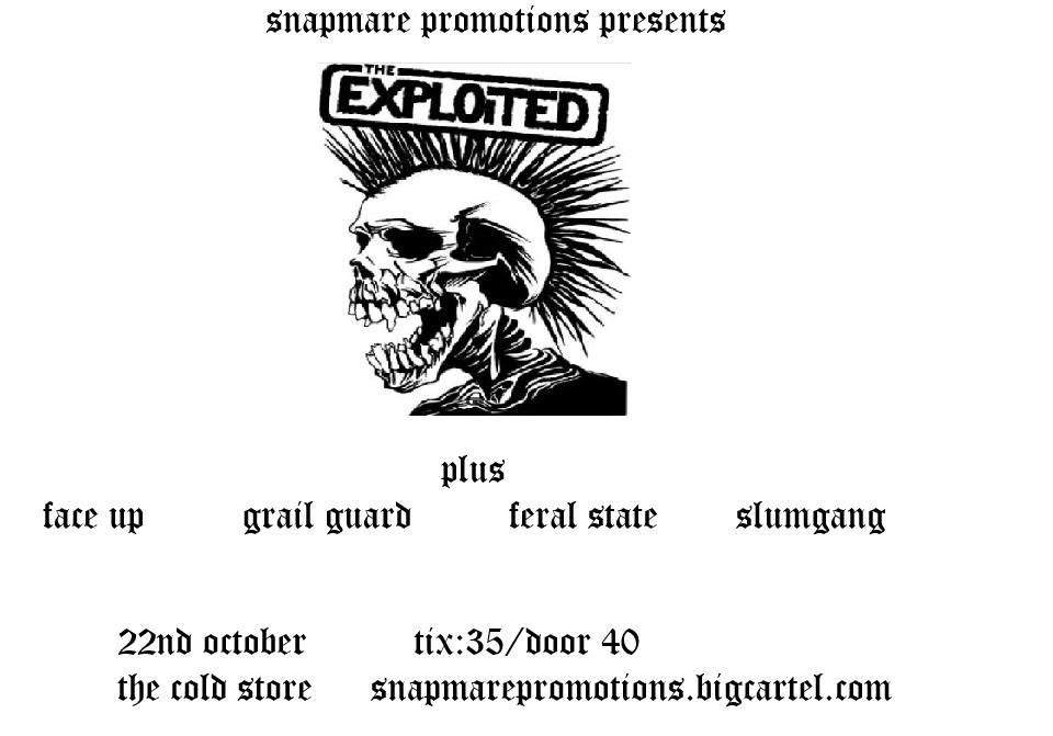 The Exploited + Face Up + Grail Guard + Feral State + Slumgang