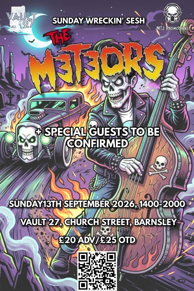 The Meteors & Special Guests - Sunday Wreckin' Sesh