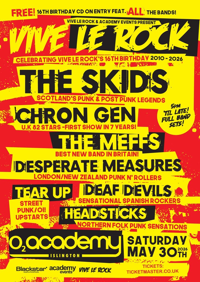 VIVE LE ROCKS 16TH BIRTHDAY BASH